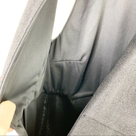 TOPSHOP Black Tinsel Sparkly Wrap Dress LBD - Picture 13 of 16